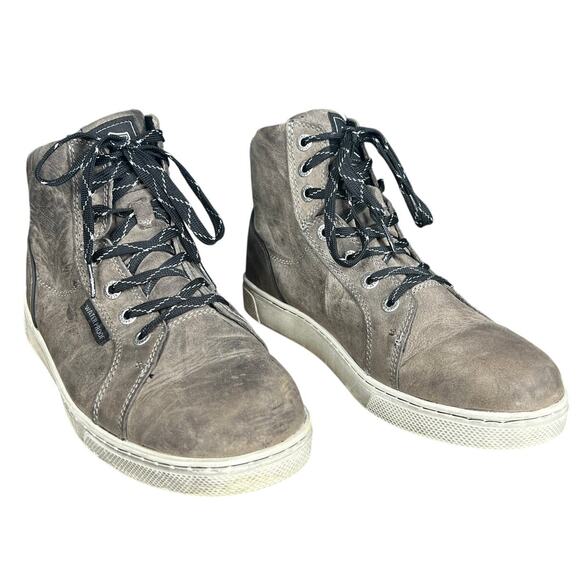 Harley Davidson Men’s Midland Grey Waterproof Motorcycle Boots Size US 8.5 main image 6